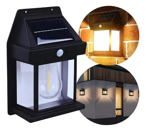 Foco Solar Luz Calida